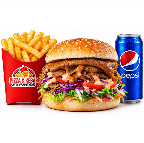 Lamb Doner Batch Burger 