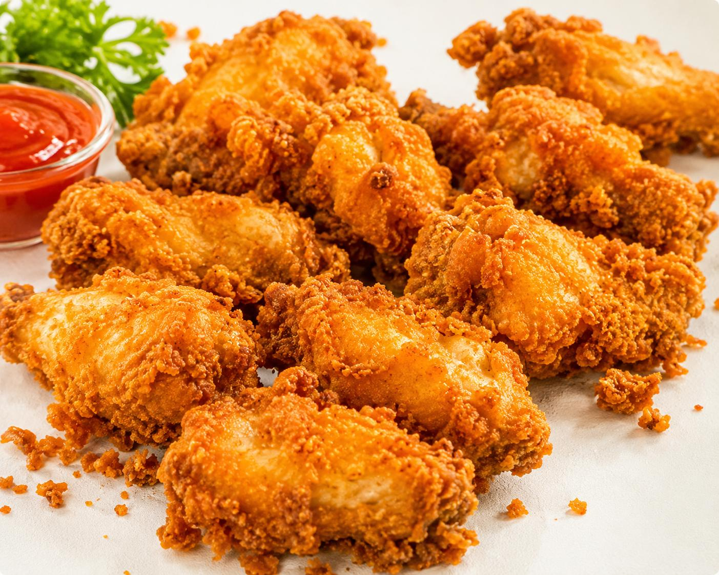 8 Pcs Spicy Wings 