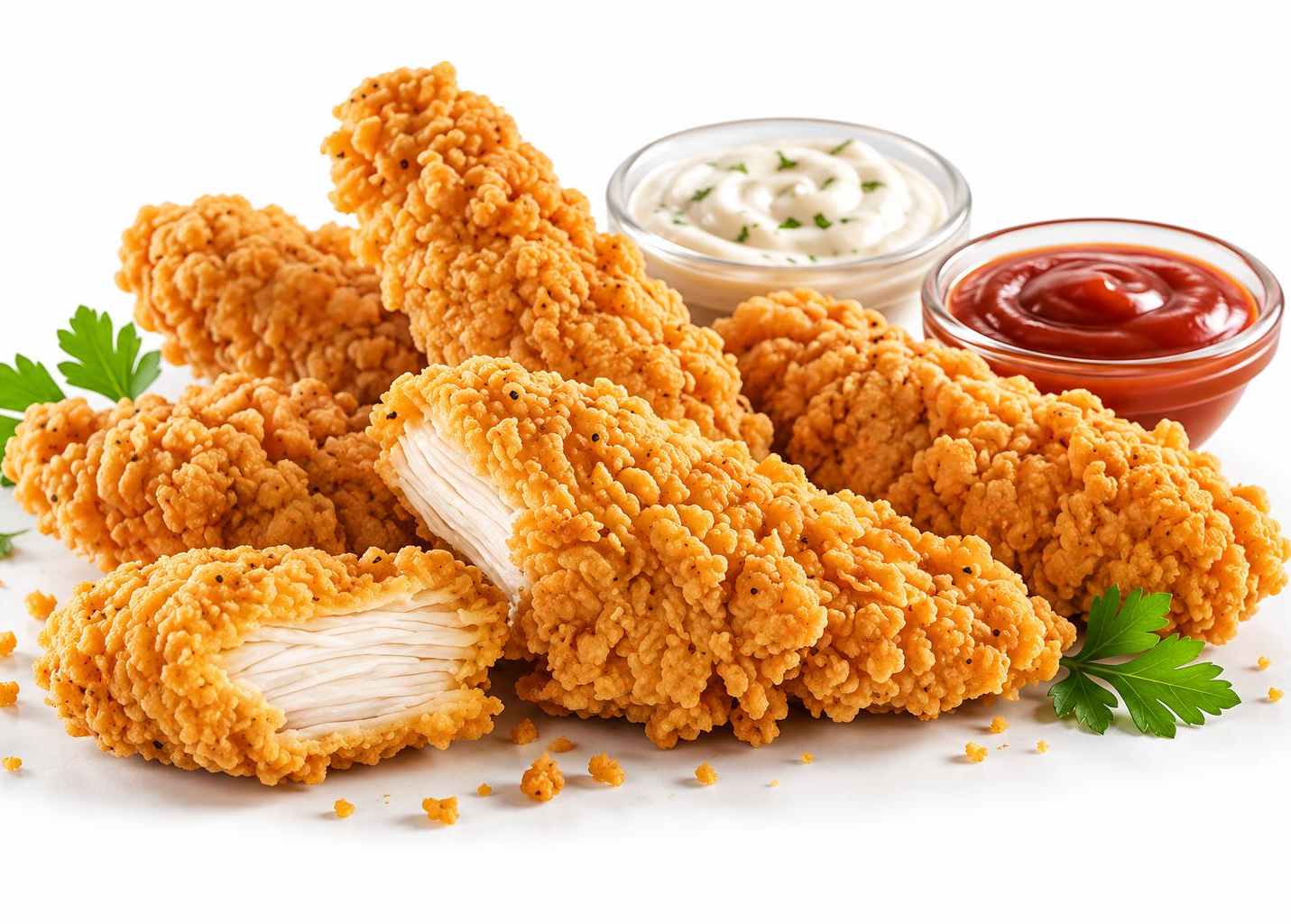 4 Pcs Chicken Strips 