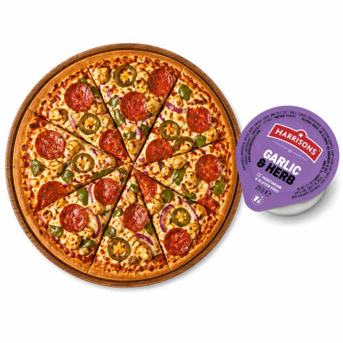 Flaming Torch Pizza 