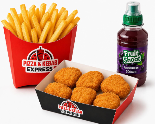Kids 6pcs Chicken Nuggets 