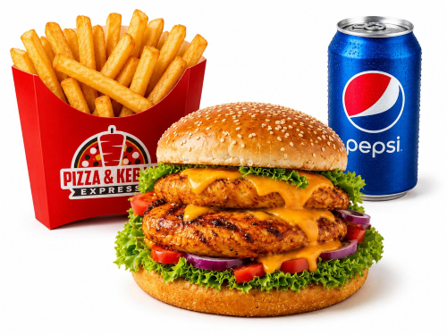 Double Peri Peri Burger 