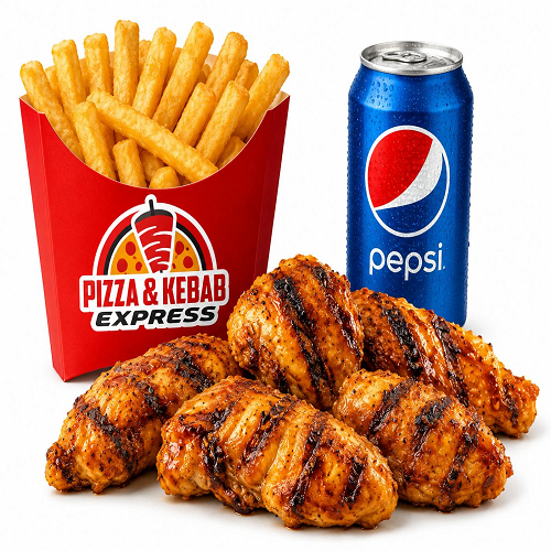 8 Pcs Peri Peri Wings 