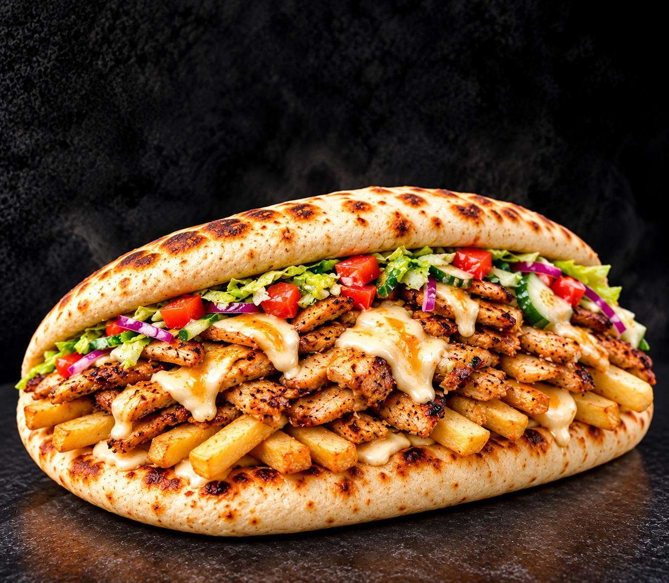 Chicken Shawarma Hoagie 